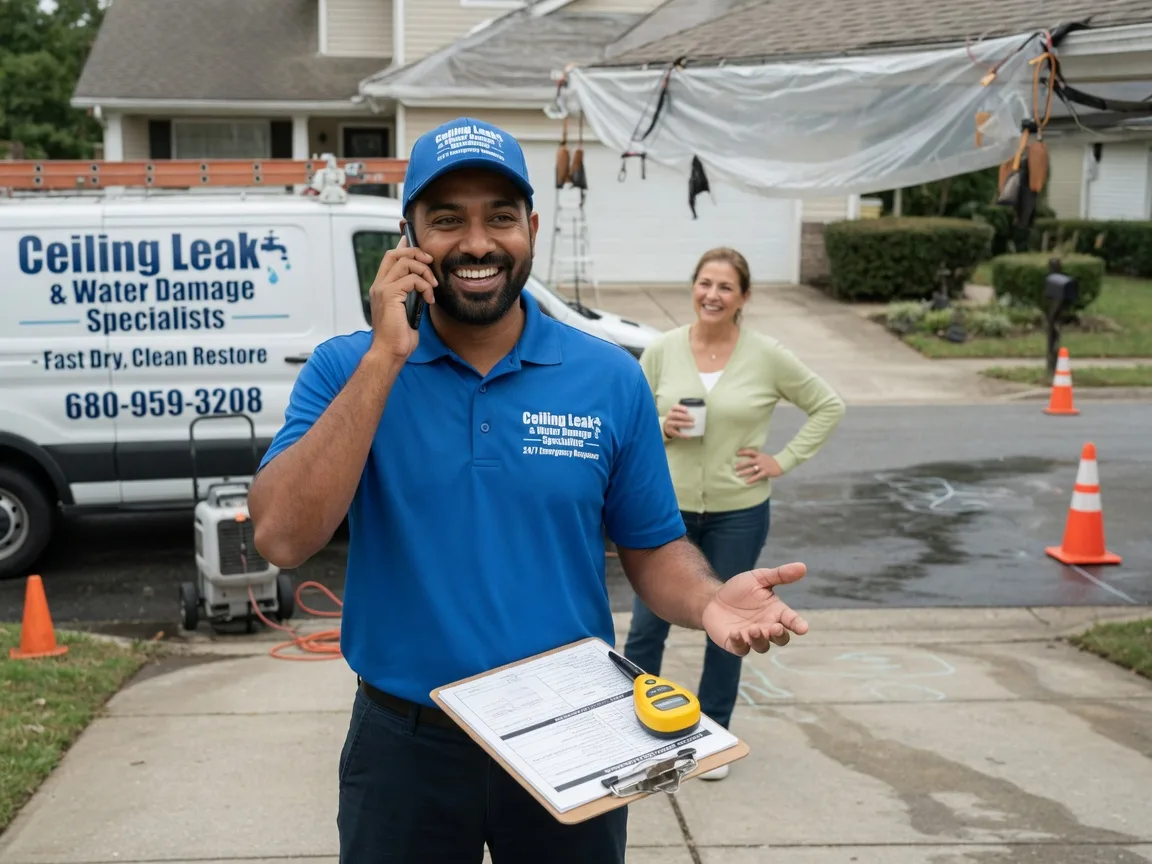 Ceiling Leak Cleanup Mckinleyville, CA FAQs