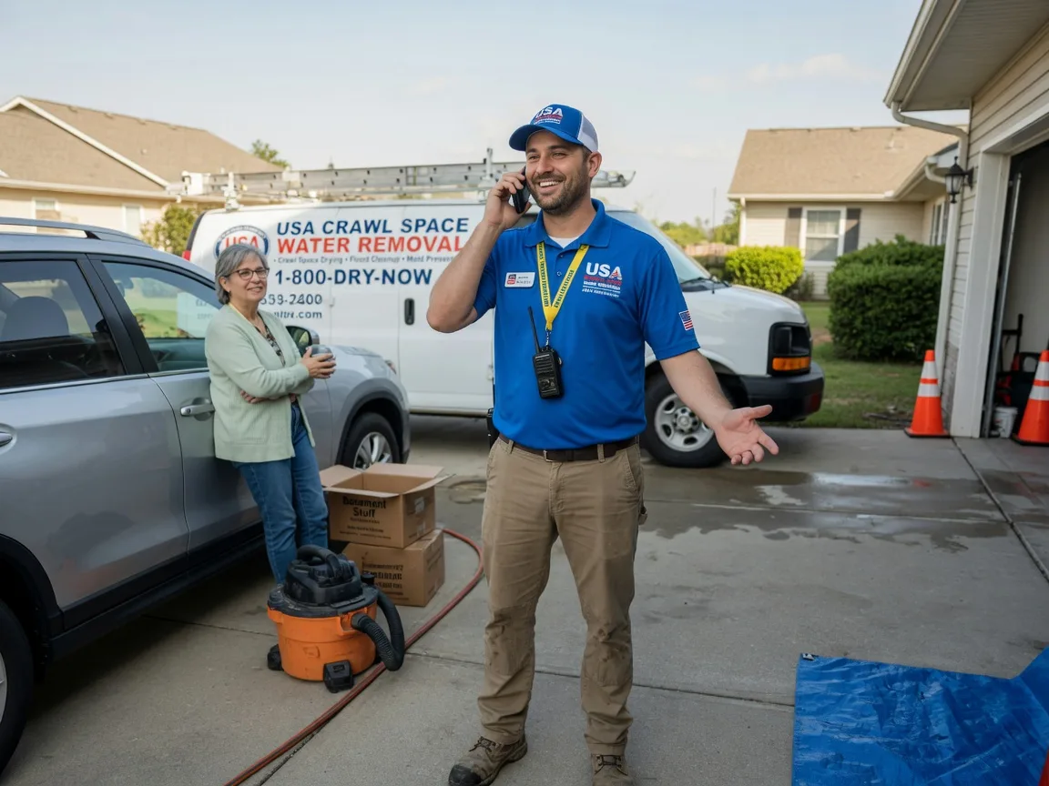 Crawl Space Water Removal Mckinleyville, CA FAQs